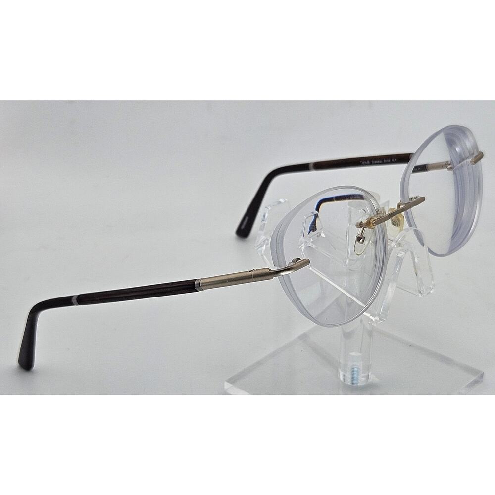 Teka Handmade Eyewear TK157 Mahogany Round Frames 50 18 145 Soho NY E2